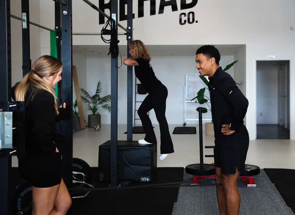 RehabCo Physio clinic providing ACC-covered physiotherapy for workplace, sports, and everyday injuries across Auckland and Wellington