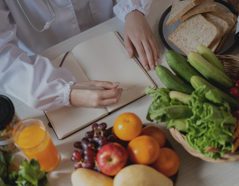 Sports nutrition expert advising on dietary plans and  performance nutrition at RehabCo Physio